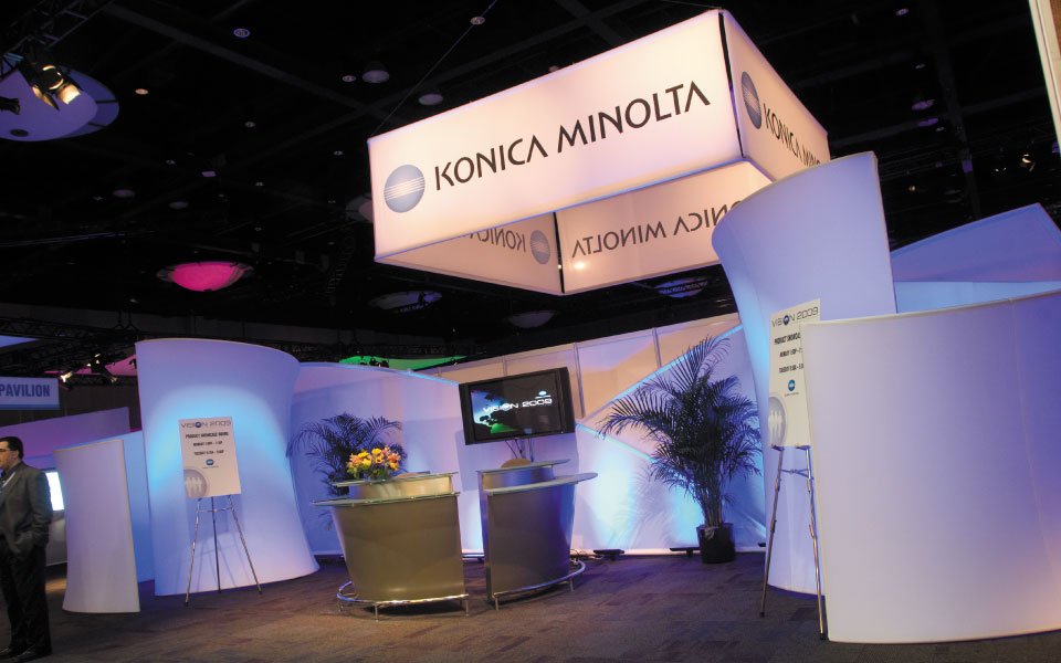 Annual-Dealer-Meeting Reception Area | Konica Minolta