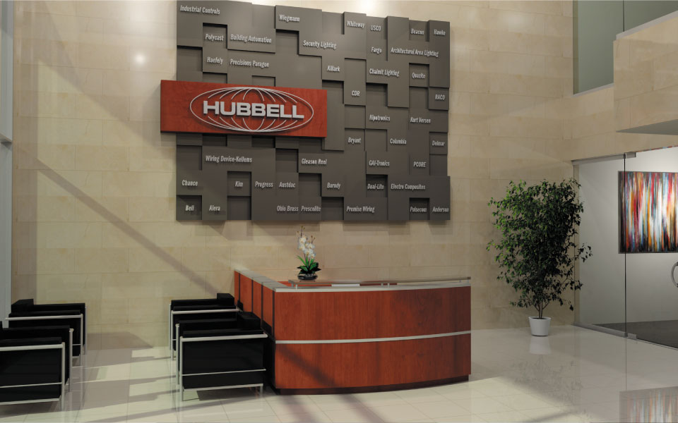 Corporate Interior Signage Hubbell