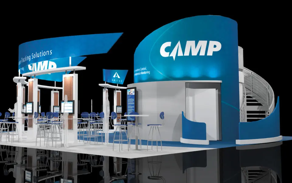 Custom Trade Show Fabric Structures | Camp | DisplayCraft