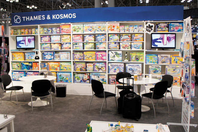 Thames & Kosmos Trade Show Booth ToyFair11