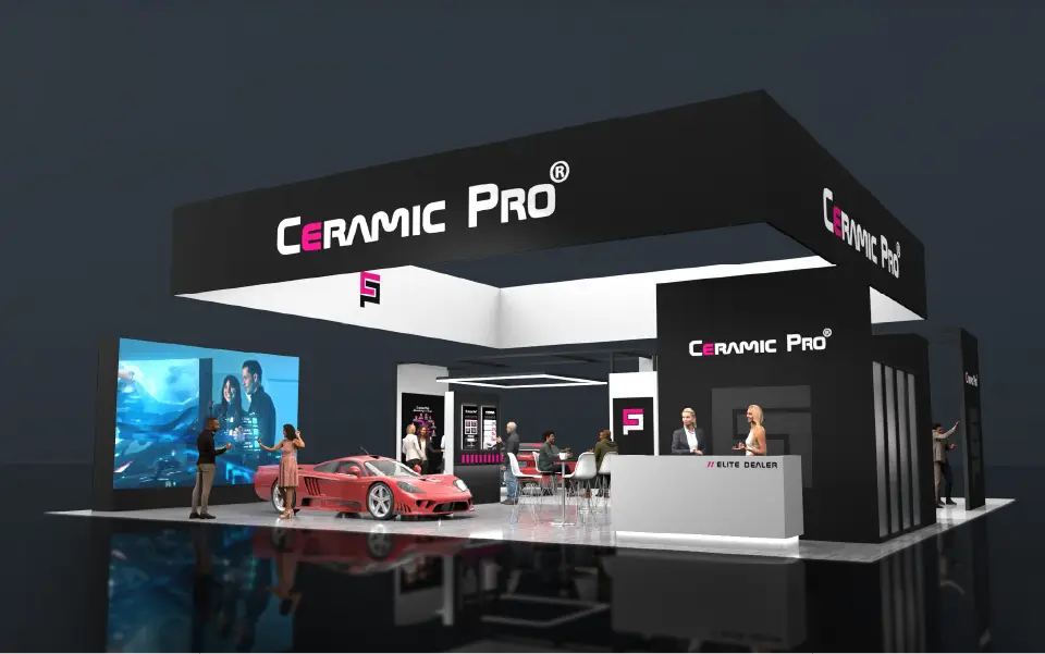 50 x 50 Trade Show Booth Rental Concept