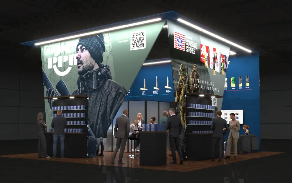 Custom Exhibit Concept for Shot Show | PPU