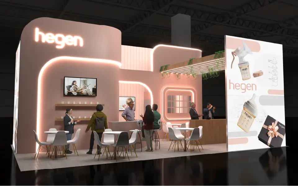 6m x 10m Rental Exposition Stand for Hegen