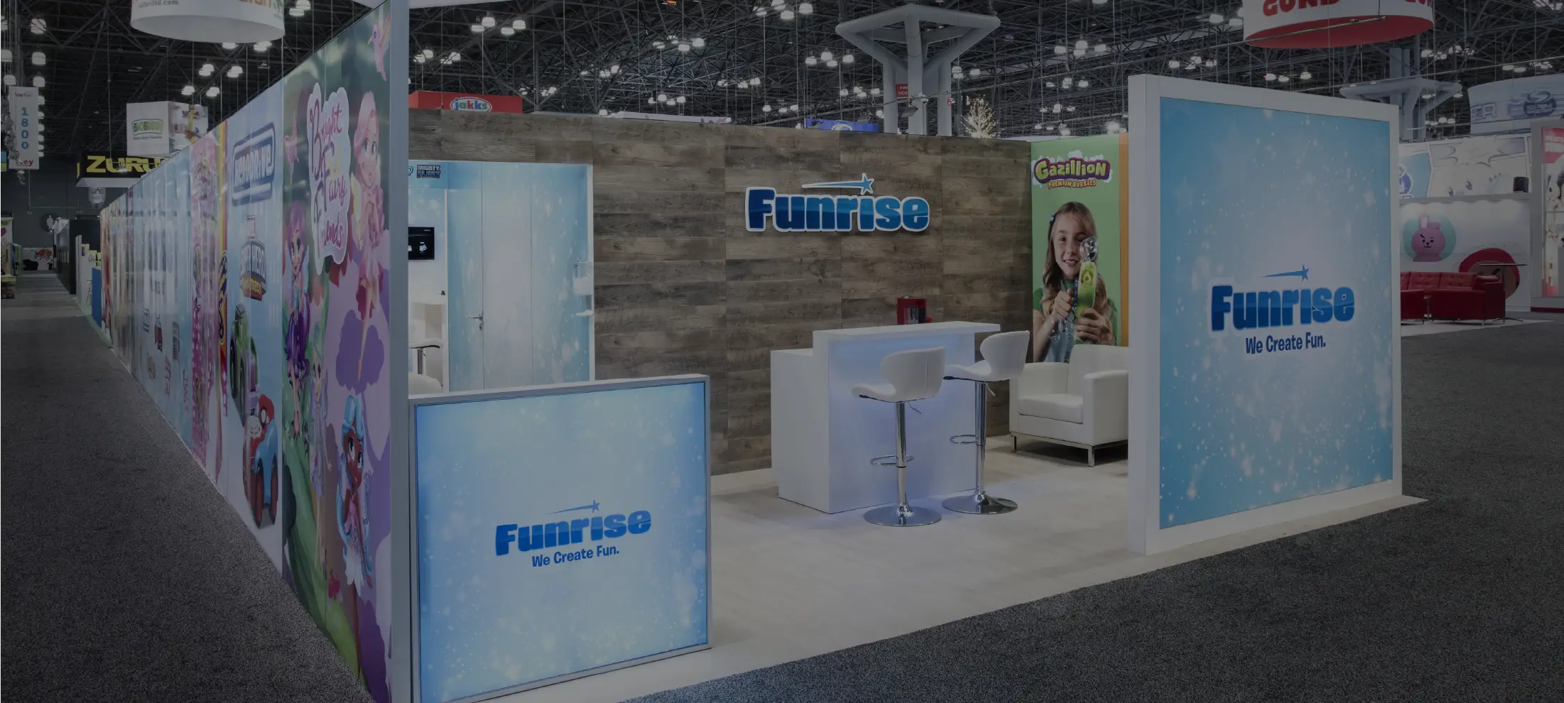 Funrise Custom Trade Show Booth