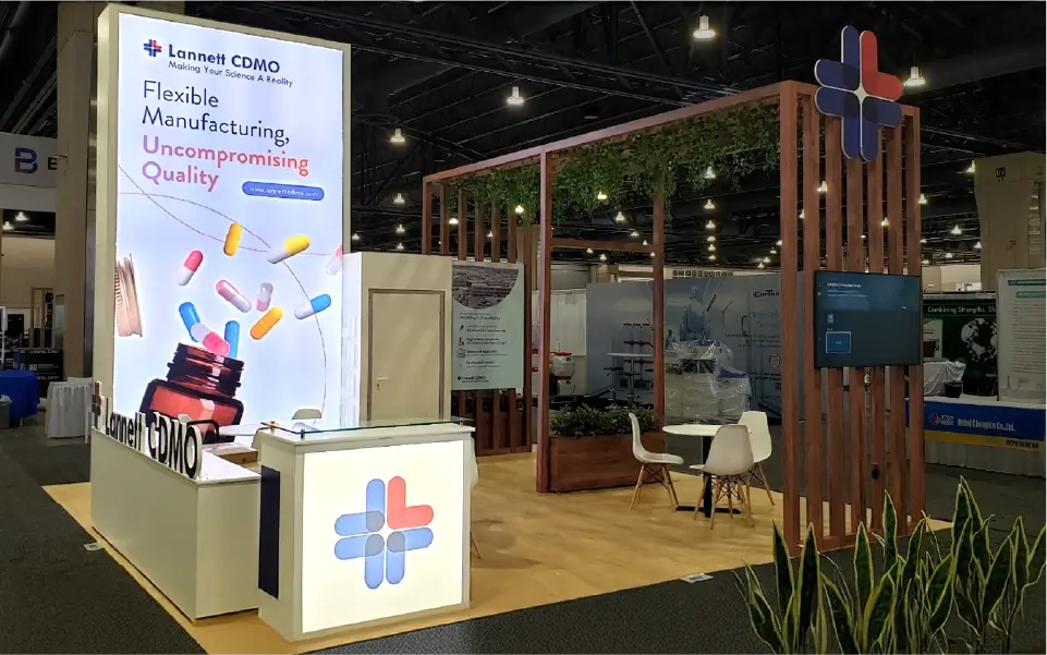 trade show design trends organic natural elements booth